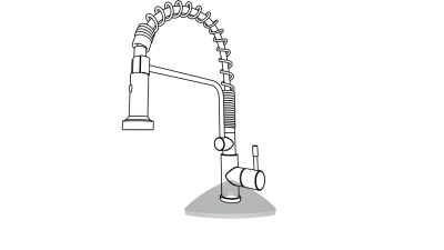 Подставка под кран Kit Kraken TRIANGLE ПодставкаПодКранTRIANGLEGRE_0