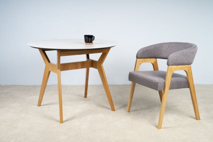 Стол Нарвик круглый д.960 бук-бук_3