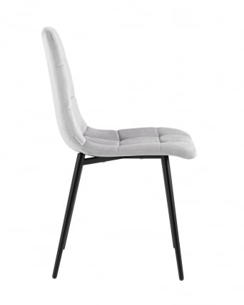 Стул Одди велюр светло-серый 4 шт. комплект_3