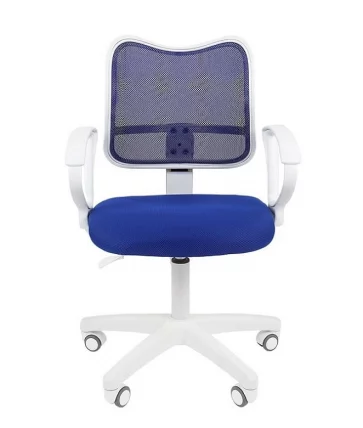 Компьютерное кресло Чаирман 450 ЛТ Белый пластик Серый / Chairman LT_1