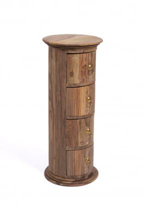 Тумба Бомбей - 0768 палисандр, 71хД28,5см, Натурал тинтед (натуральный тонированный) / 71хD28,5см, Natural tinted_0
