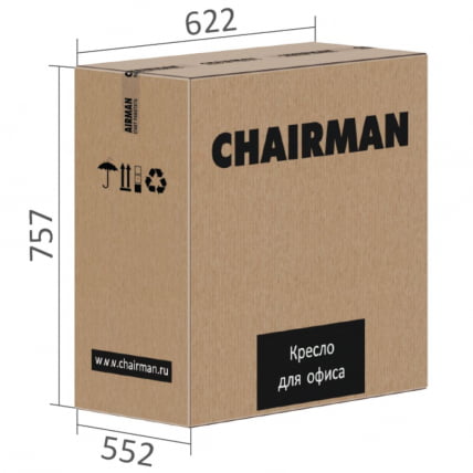 Офисное кресло Chairman 919 Черный_8