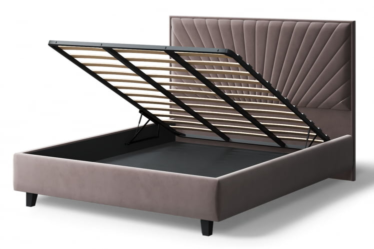 Кровать Леона, 2000 кс 1400 мм, кофе / x_3