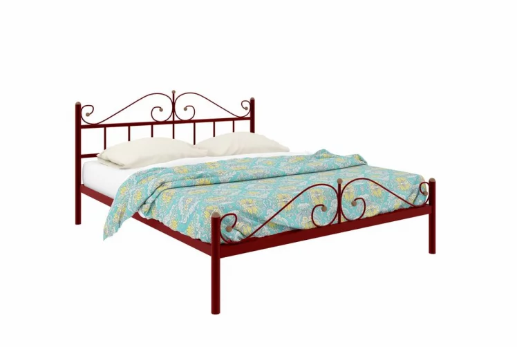 Кровать Диана Plus 1400х2000 Красная_0