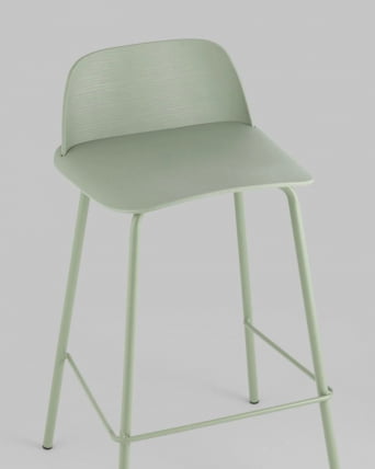 Стул полубарный Mist ПБ серо-зеленый 4 шт_5