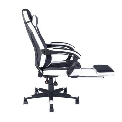 Геймерское кресло ТопЧаирс Вираге Черный-белый / TopChairs Virage_6