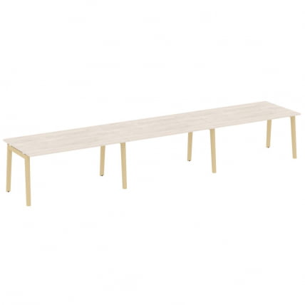 Стол переговорный (3 столешницы) ONIX WOOD OW.PRG-3.4 Денвер Светлый/Светлый_0