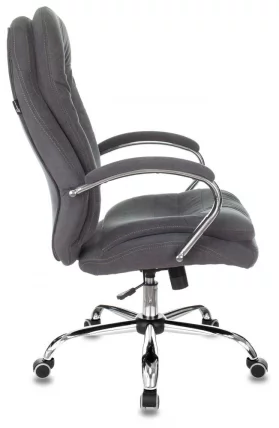 Кресло руководителя Бюрократ T-9950SL Fabric серый Alfa 44_2