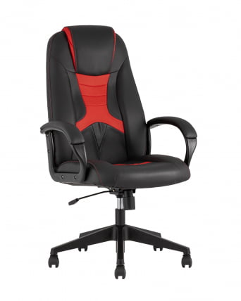 Геймерское кресло TopChairs ST-CYBER 8 RED черный/красный_0