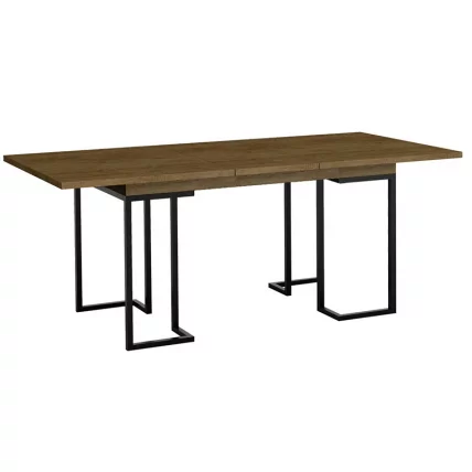 Стол раскладной обеденный Loft 120 Дуб табак_1