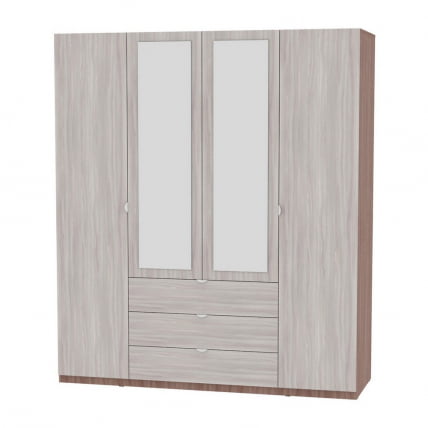 Шкаф распашный R-198х180х45-3-TR-M(ЯШТ-ЯШС)_0