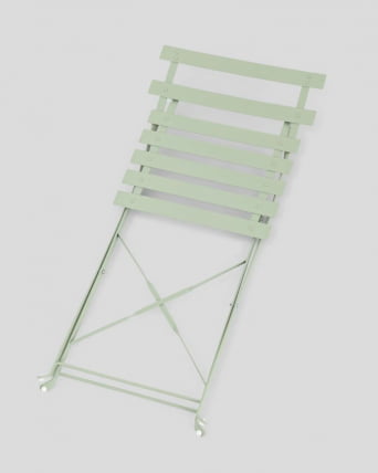 Комплект стола и двух стульев Бистро Светло-зеленый_10