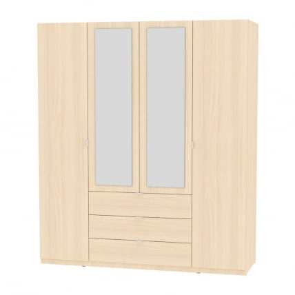 Шкаф распашный R-198х180х45-3-TR-M(ДМ)_0