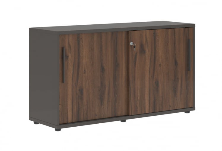 Шкаф с дверьми-купе EDIS ELC 1343 Дуб Денвер темный Мокко Мокко_0