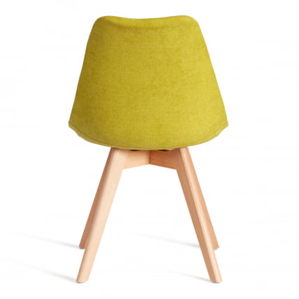 Стул TULIP SOFT (mod. 053V) дерево/пластик/ткань, 49,5 x 54,5 x 84 см, Светло-зеленый (Light green) LY1701-8_3