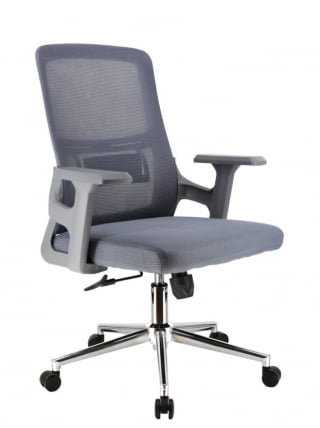 Операторское кресло Everprof EP-520 Grey Сетка Серый_0