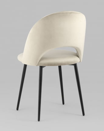 Стул Меган велюр Бежевый_5