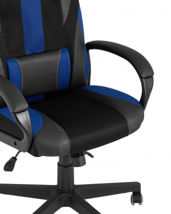 Геймерское кресло TopChairs ST-CYBER 9 черный/синий Геймерское кресло TopChairs ST-CYBER 9 черный/синий_1