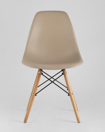 Стул Еамес ДСВ 4 шт. Бежевый / Eames DSW_2