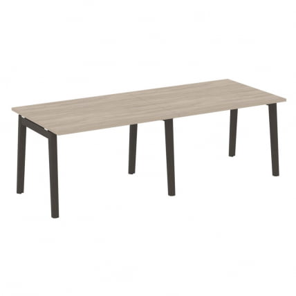 Стол переговорный (2 столешницы) ONIX WOOD OW.PRG-2.2 Дуб Аттик/Темный_0