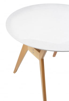 Стол Нарвик круглый д.960 Мрамор Бьянко_2