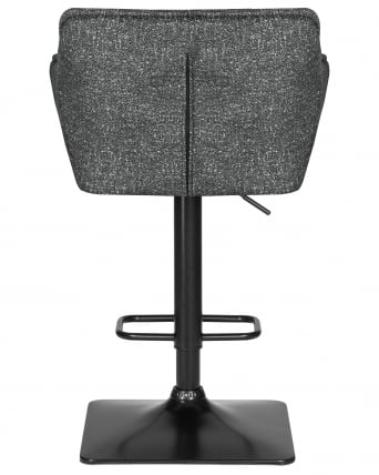 Стул барный DOBRIN RALF (серый твид (LEO11))_4