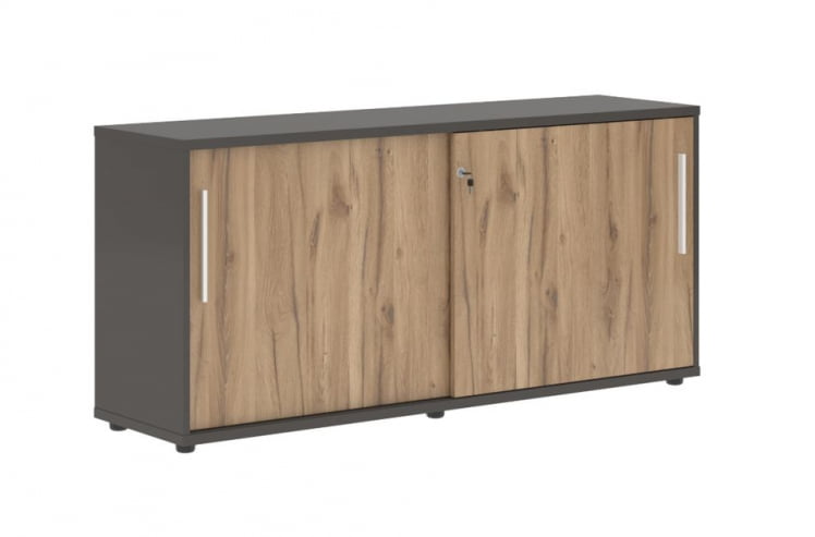 Шкаф с дверьми-купе EDIS ELC 1643 Дуб Денвер светлый Белый Мокко_0