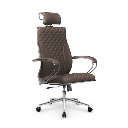 Кресло руководителя Metta L 2c 44C/K116 Infinity Easy Clean (MPES) Комплект 7 Светло-коричневое_0