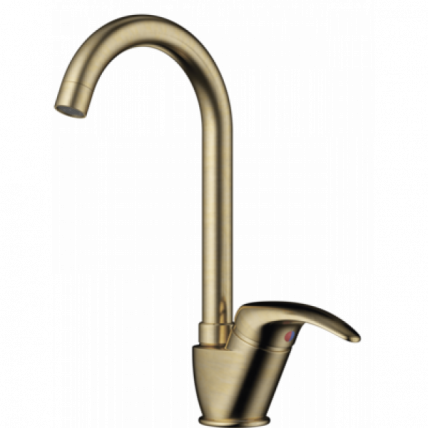 Смеситель Omoikiri Umi-Ab Латунь/Античная Латунь_0