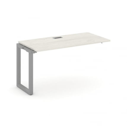 Проходной наб. элем. Стайл Проджект СН-59О.ОНРС-022 Дуб Наварра/Металл Серый/Серебро Заглушка 1180*8 / SN-59O.ONRS-022_0