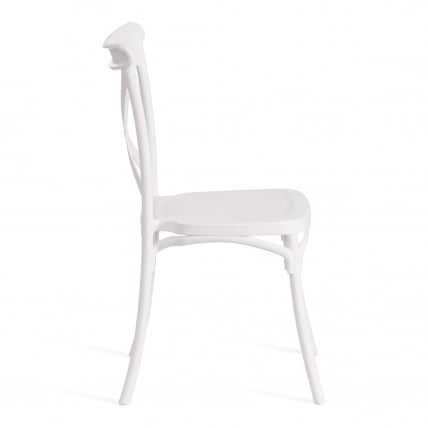Стул CROSS (mod. PL24) пластик, 48 х 58 х 89 см, White (белый) 11954_1