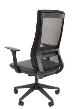 Офисное кресло CХАИРМАН 500 ЛТ (ЛТ) ЭКО Б/П экокожа Черный / CHAIRMAN (LT)_7