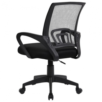 Кресло CROMEX (КРОМЕКС) Top CH-695 сетка/ткань TW черное_5