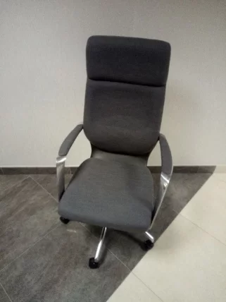 Кресло для руководителя Еверпроф Парис Ткань Темно-серый / Everprof Paris_4