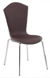 Стул  на металлокаркасе Ф 613 Коричневый / F_0