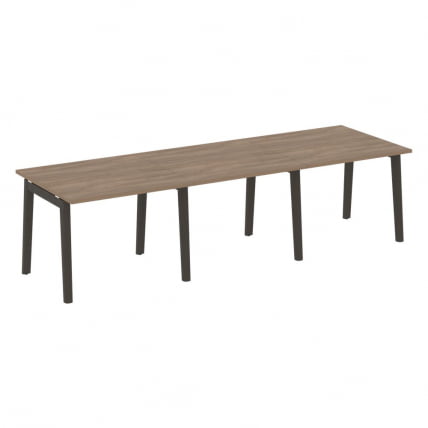 Стол переговорный (3 столешницы) ONIX WOOD OW.PRG-3.1 Дуб Аризона/Темный_0