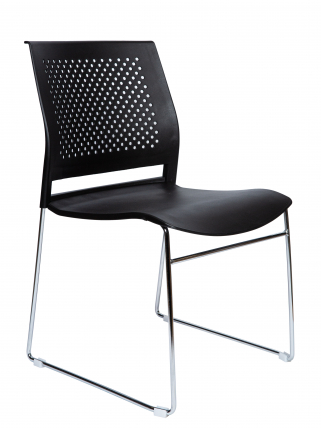 Конференц-кресло Эйт блэк / Еигхт блаcк 823 блаcк / Eight black black_0