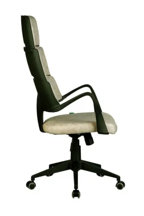 Кресло оператора Riva Chair SAKURA (черный пластик) Пустыня Сахара_2
