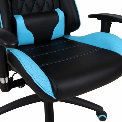 Кресло компьютерное BRABIX BRABIX GT Master GM-110 Черный-голубой_7
