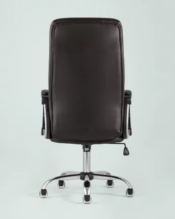 Кресло руководителя TopChairs Tower Коричневое_4