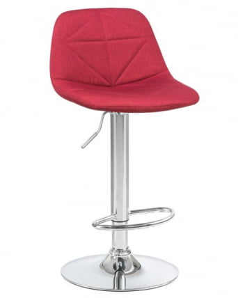 Стул барный DOBRIN DINA (бордовый) 2 шт_1