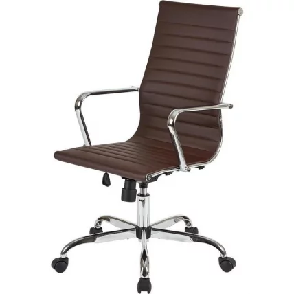 Кресло руководителя EChair-707 TPU 481273 Коричневое_0