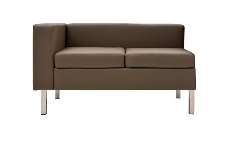 Диван двухместный подлокотник правый Маэстро V-800/7_0