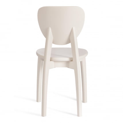 Стул DIAMANTE жесткое сидение бук, 42 х 42 х 85 см, ivory white_3