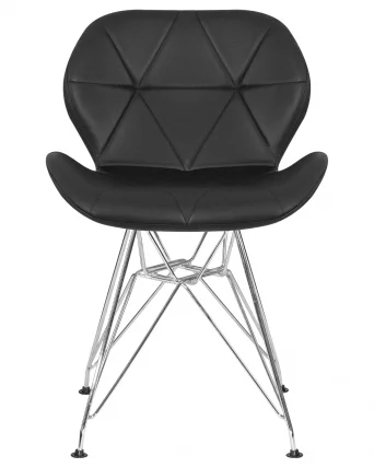 Стул обеденный DOBRIN BUTTERFLY CHROME Черный_5