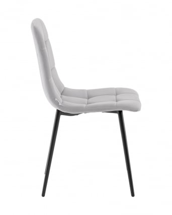 Стул Одди НЕВ велюр светло-серый / NEW_2