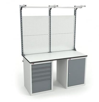 Верстак ВЛ-150-07 ДСП + Экран ВC-150-Э4 ЕСД / ВC-150-Э4 ESD_0