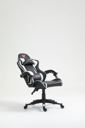 Кресло спортивное TopChairs Shadow черно-белый Кресло спортивное TopChairs Shadow черно-белый_8