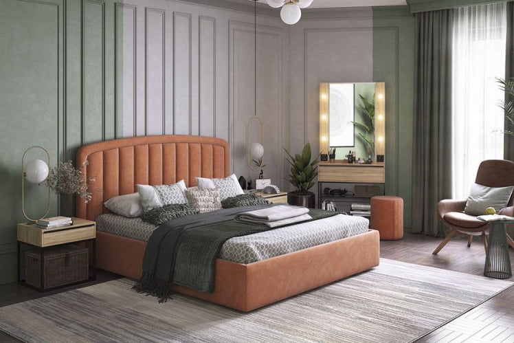 Кровать 1.6 Сиена-2 КМ1.6-14.1779 Какао / KM1.6-14.1779_5