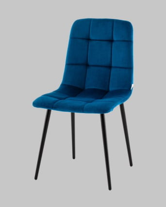 Стул Одди НЕВ велюр синий / NEW_2
